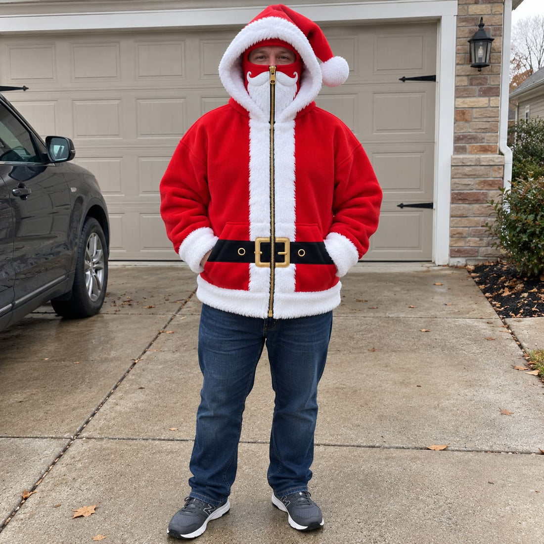 Not your usual Christmas hoodie